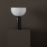 New works - kizu lamp klein zwart marmer