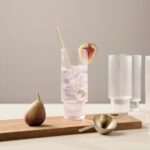 Ferm Living - ripple longdrink glazen transparant