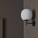New Works - lantern wandlamp wit zwart