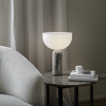 New works - kizu lamp klein mole grijs marmer
