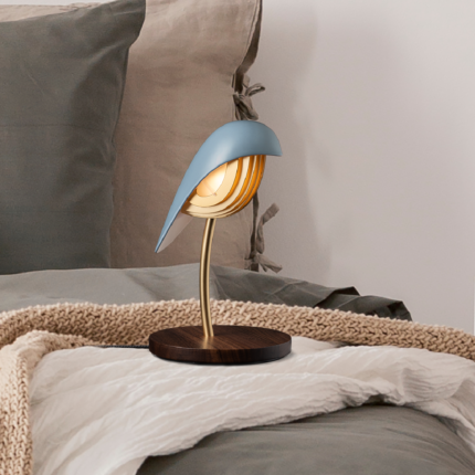Daqi Concept - bird lamp blauw