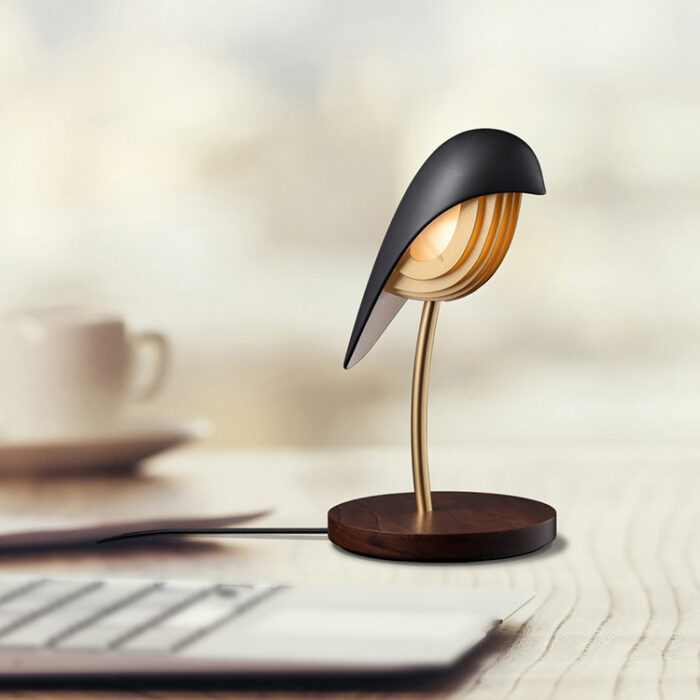 Daqi Concept - bird lamp zwart