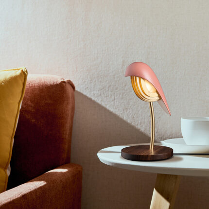 Daqi Concept - bird lamp roze