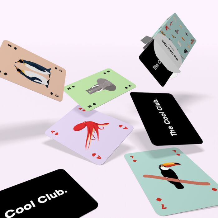The Cool Club - Dieren kaartspel