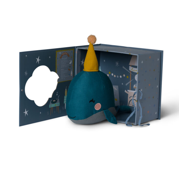 Picca Loulou - walvis knuffel gift box
