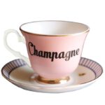 Yvonne Ellen - champagne kop & schotel gift box